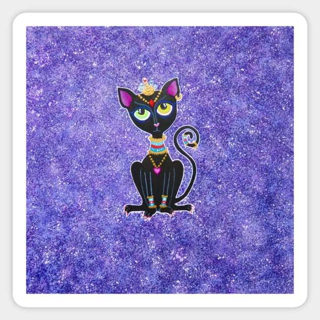 Egyptian Kitty Sticker by SoozieWray